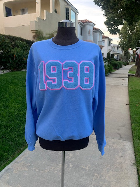 1938 Blue Sweatshirt