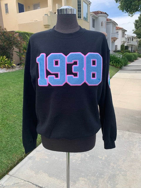 1938 Black Sweatshirt
